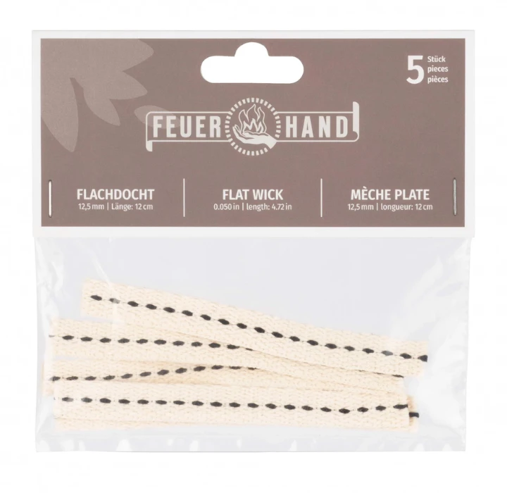 Feuerhand Platte Lont 12,5 Mm X 12 Cm (5 Stk) 3 Feuerhand Platte Lont 12,5 Mm X 12 Cm (5 Stk)