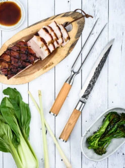 Olive Forged Trancheervork -Bialettihand Winkel image 115