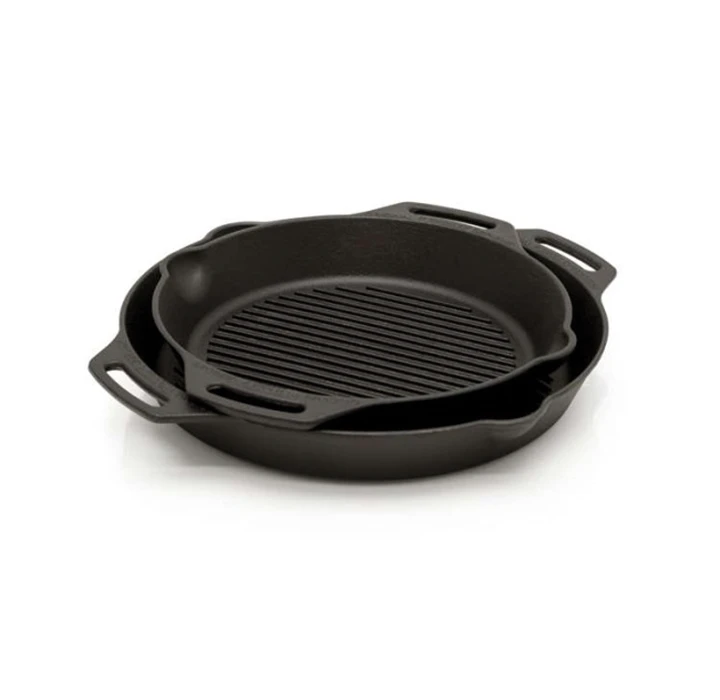 Petromax Cast Iron Grill Skillet 30cm Met Twee Handvaten 4 Petromax Cast Iron Grill Skillet 30cm Met Twee Handvaten - Afbeelding 2