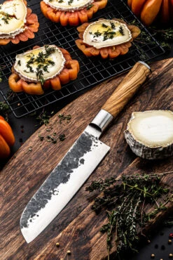 Olive Forged Santoku 18 Cm 11 Olive Forged Santoku 18 Cm -Bialettihand Winkel image 13