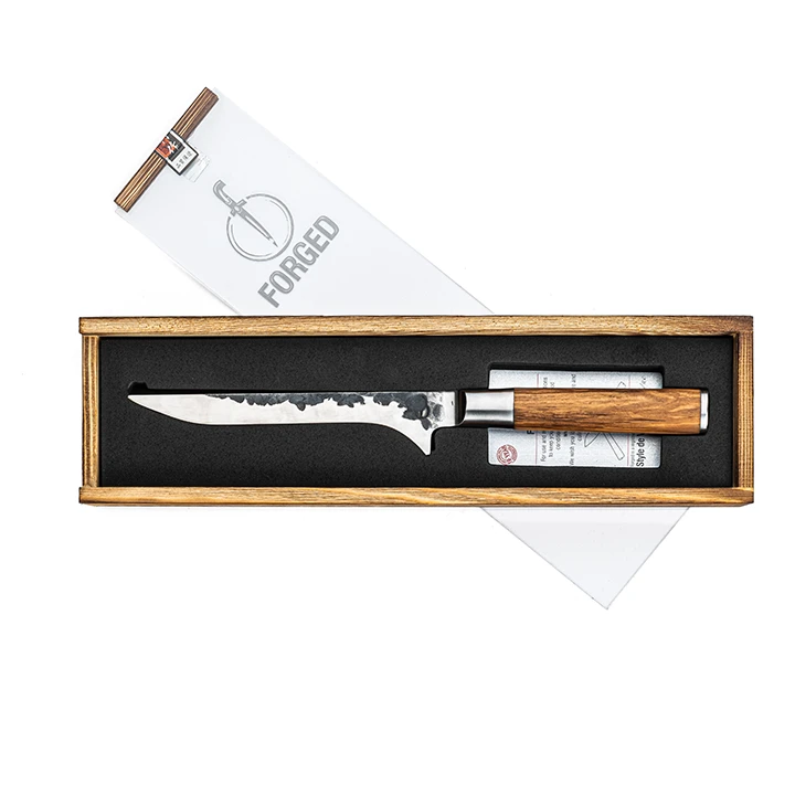 Olive Forged Uitbeenmes 4 Olive Forged Uitbeenmes - Afbeelding 2