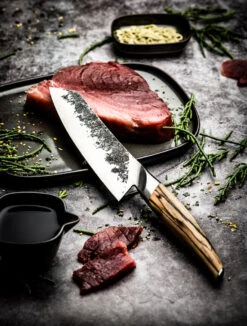 Katai Forged Santoku 18cm -Bialettihand Winkel image 19