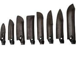 Leather Forged Leren Hoes Santokumes 18cm -Bialettihand Winkel image 193