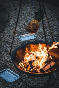 The Windmill Campfire Place Set Complete -Bialettihand Winkel image 342