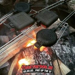 Rome Pie Iron Round Jaffle Iron (Tosti Ijzer) -Bialettihand Winkel image 348