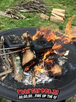 Rome Pie Iron Round Jaffle Iron (Tosti Ijzer) -Bialettihand Winkel image 350