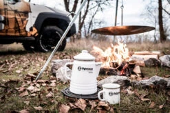 Petromax Enamel Mug Wit -Bialettihand Winkel image 380