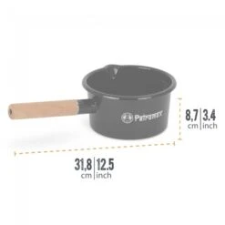 Petromax Emaille Pan Zwart 1 Liter 11 Petromax Emaille Pan Zwart 1 Liter -Bialettihand Winkel image 519