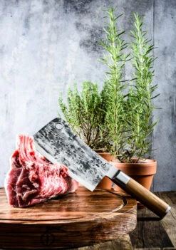 Olive Forged Aziatisch Hakmes -Bialettihand Winkel image 52