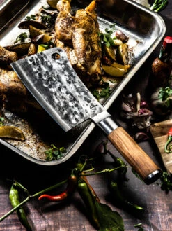 Olive Forged Aziatisch Hakmes -Bialettihand Winkel image 53