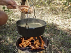 Petromax Flat Bowl Olijfhout 25 Cm -Bialettihand Winkel image 569