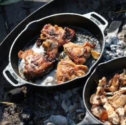 Valhal Outdoor Skillet Met 2 Handvatten 30 Cm -Bialettihand Winkel image 588