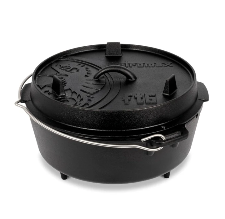 Petromax 6 Quarts / 5,5 Liter Dutch Oven Met 3 Pootjes