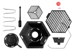 Kibo Grill Model 3.0 -Bialettihand Winkel image 763