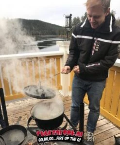 Vuur&Rook Dutch Oven 9 Quarts Met Coolgripp -Bialettihand Winkel image 774