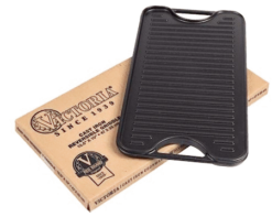 Victoria Cast Iron Griddle 47 X 25 Cm -Bialettihand Winkel image 792