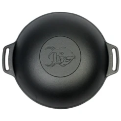 Valhal Outdoor Cast Iron Wokpan 36 Cm 8 Valhal Outdoor Cast Iron Wokpan 36 Cm -Bialettihand Winkel image 803