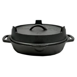 Valhal Outdoor Deksel En Grill Skillet 30 Cm -Bialettihand Winkel image 840