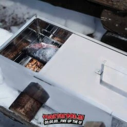 Mustang Smoker Rook Box Staal XL 9 Mustang Smoker Rook Box Staal XL -Bialettihand Winkel image 885