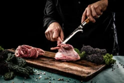 Olive Forged Uitbeenmes 9 Olive Forged Uitbeenmes -Bialettihand Winkel image 91