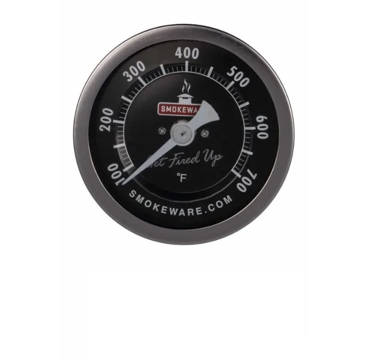 Smokeware RVS Thermometer Zwart °F 82mm 3 Smokeware RVS Thermometer Zwart °F 82mm