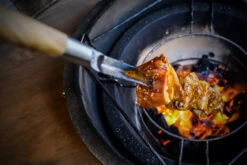 Churrasco Forged Spies V-vorm 50cm -Bialettihand Winkel image 98