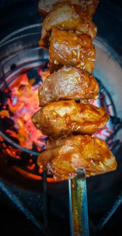 Churrasco Forged Spies V-vorm 50cm -Bialettihand Winkel image 99